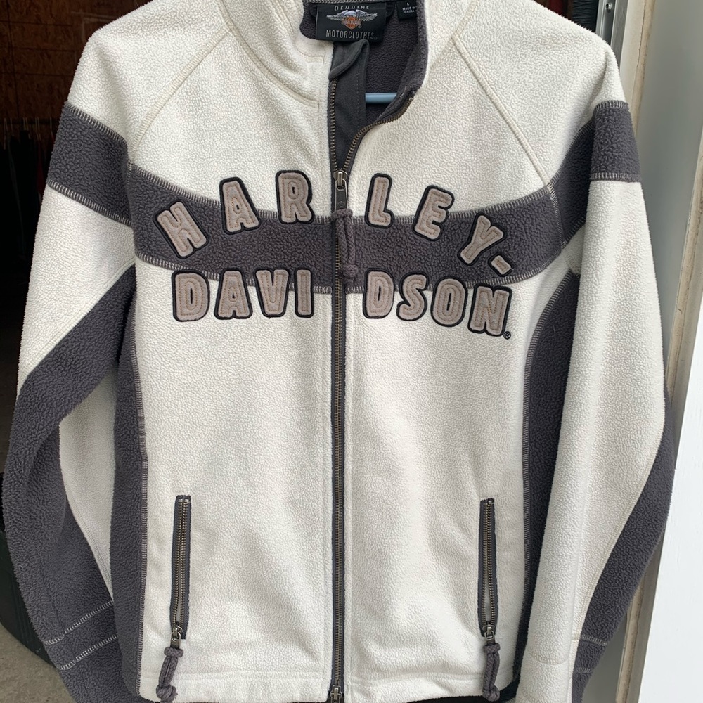 Harley Davidson fleece jacket